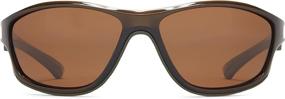 img 4 attached to Rapid Polarized Sunglasses - Crystal Olive Frame, 🕶️ Large Size (96100725) by Fisherman Eyewear - Brown Lens