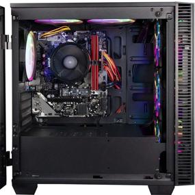 img 1 attached to 💻 CUK Continuum Micro Gaming PC with AMD Ryzen 3 and Radeon Vega 8 Graphics, 16GB RAM, 256GB NVMe SSD, 300W PSU, AC WiFi - Gamer Desktop Computer (No OS)