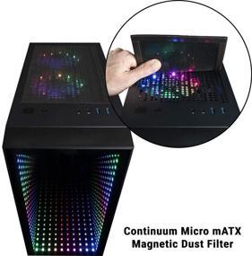 img 3 attached to 💻 CUK Continuum Micro Gaming PC with AMD Ryzen 3 and Radeon Vega 8 Graphics, 16GB RAM, 256GB NVMe SSD, 300W PSU, AC WiFi - Gamer Desktop Computer (No OS)