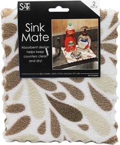 img 2 attached to 💧 S&amp;T 505700 Sink Mate (2 Pack): The Perfect Sink Organization Solution