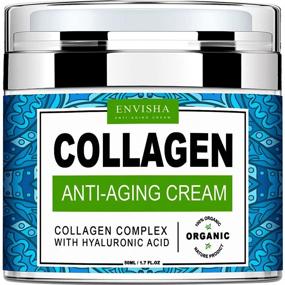 img 4 attached to 💆 Rejuvenating Collagen Cream for Face - Day and Night Retinol Moisturizers with Hyaluronic Acid & Vitamin C, Enhance Skin Texture & Glow, Powerful Moisturizer, Collagen Booster for Optimal Results