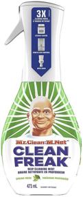 img 1 attached to Powerful Cleaning with Mr. Clean Freak Deep Cleaning Mist, Original Gain (Pack of 2), 16 fl oz