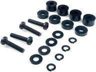 📺 enhance tv installation with replacementscrews m6 30mm wall mount screws - complete universal hardware kit with washers and spacers for all tv brands logo