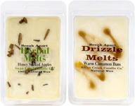 swan creek natural wax drizzle melts - housewarming set - 2 pack (honey apple delight and cozy cinnamon bun) логотип