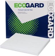 🔍 premium cabin air filter by ecogard - fits chevrolet equinox 2010-2017, captiva sport 2012-2015 , gmc terrain 2010-2017 , saturn vue 2008-2010 logo