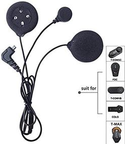 img 2 attached to FreedConn Microphone Headphone Motorcycle Interphone Car & Vehicle Electronics for Powersports Electronics