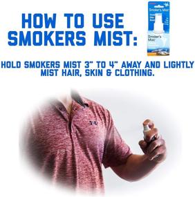 img 1 attached to 🚭 12 Bottles of Smoker's Mist Smoking Odor Remover (2 Fl. Oz. Each) - Eliminate Smoke Odor from Clothing, Vehicle, Household, and More. ...