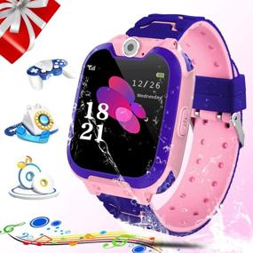 img 4 attached to 🎁 Zeerkeer Kids Smart Watch: 1.54" HD Touch Screen, Two-Way Call, Games, SOS, Music Player, Camera, Alarm - Perfect Gifts for 3-10 Year Olds (Pink)