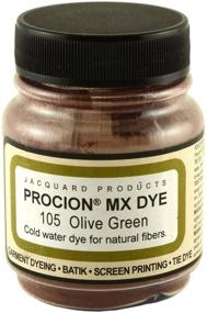 img 1 attached to 💚 Vibrant Olive Green: Deco Art PMX-1105 Jacquard Procion Mx Dye, 2/3-Ounce