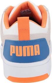 img 2 attached to 👟 Stylish PUMA Rebound Sneaker: High-Top Men's Shoes in White, Black, and Gray for Fashion-Conscious Sneakerheads