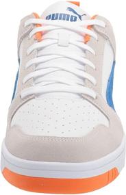 img 3 attached to 👟 Stylish PUMA Rebound Sneaker: High-Top Men's Shoes in White, Black, and Gray for Fashion-Conscious Sneakerheads