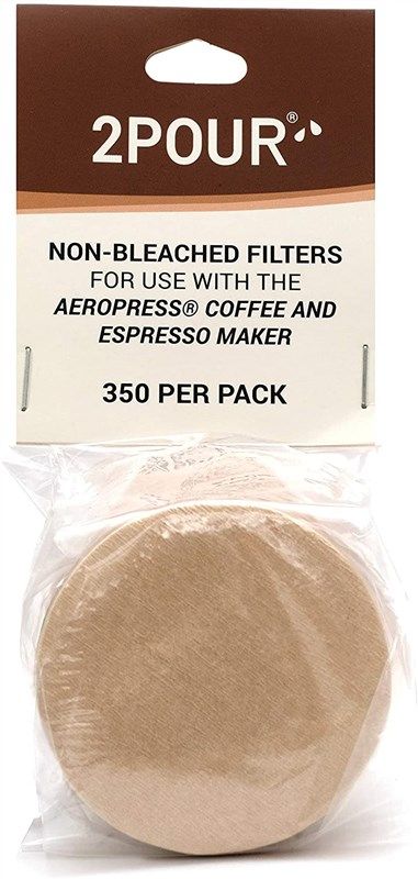 product name filters bleached aeropress° 标志