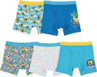 👦 spongebob squarepants boys' clothing: boxer multipack underwear at underwear логотип