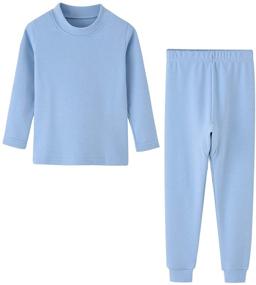 img 4 attached to 👶 Long Johns Layer for Toddler Boys: Underwear for Boys' Clothing