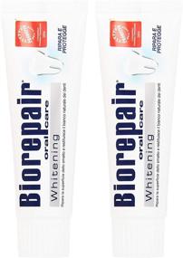 img 4 attached to 🦷 Biorepair Whitening Toothpaste with microRepair – 2.5 fl oz (75ml) Tubes (Pack of 2) – Imported from Italy