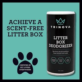 img 2 attached to 🐱 TriNova Bio-Based Kitty Litter Box Deodorizer: Hypoallergenic, Fragrance-Free Odor Eliminator & Neutralizer – Extends Your Pet Cat's Litter while Absorbing Odors