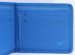 img 1 attached to 💙 Blue Memory Foam Wallet by LLC