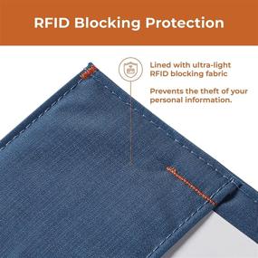 img 2 attached to 🔒 Allett Sport Wallet Indigo: Ultimate RFID Blocking for Secure Savings