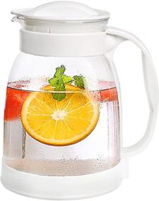 img 4 attached to Loobuu Pitcher Resistant Borosilicate Beverage Kitchen & Dining