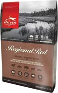 🐶 orijen regional red - premium 25 lb dry dog food for optimal health logo