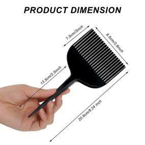 img 3 attached to Weaving Highlighting Foiling Sectioning Coloring Hair Care for Styling Tools & Appliances