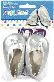 img 3 attached to 🥿 Обувь для кукол Springfield 18 дюймов: балетки - варианты упаковки могут отличаться