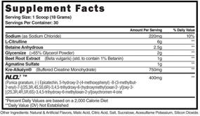 img 2 attached to 💪 Steel Supplements Pumped-AF Pre Workout Powder with N.O.7, 6g L-Citrulline & Kre-Alkalyn, Non-Stimulant, Caffeine-Free, Boost Blood Flow & Hydration, 30 Servings (Lavaburst) - SEO-optimized Pre-Workout Supplement