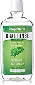 img 2 attached to 🌿 XyloBurst Natural Xylitol Oral Rinse Mouthwash - Alcohol-Free, Fluoride-Free, SLS-Free Cool Mint 16 OZ - Fresh Breath Solution