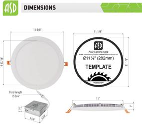 img 2 attached to 🔌 ASD Recessed Lighting: Temperature Selectable Industrial Electrical Lighting Components