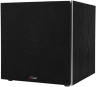 🔊 enhanced bass performance with polk audio psw10 10-inch powered subwoofer - power port technology, up to 100 watts output, compact design for home theater systems, effortless setup, black logo