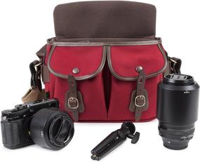 img 2 attached to Billingham Hadley Small Pro Camera Bag (Burgundy Canvas/Chocolate Leather)