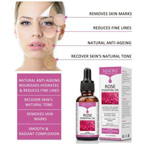 img 1 attached to 🌹 Rose Essential Oil - Smooth Anti Aging Wrinkles for Face and Body | Relaxation Vitamin C Skin Care - 30ml