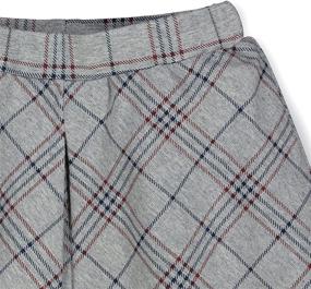 img 2 attached to 👗 Plaid Skirt for Girls by Hope & Henry – Dressy and Stylish Design