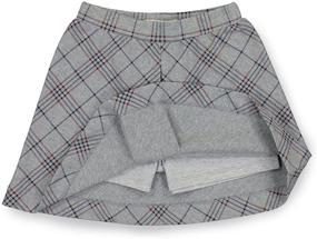 img 3 attached to 👗 Plaid Skirt for Girls by Hope & Henry – Dressy and Stylish Design