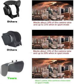 img 1 attached to 📸 Улучшите свой DJI Mavic Pro/Platinum с насадкой Arzroic Lens Hood Sun Shade Gimbal Cover Camera Protector Guard Accessories.