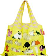 👜 prairie dog 2-way shopping bag with durable design & stylish cat print - model: djq-7715-po логотип