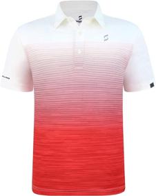 img 4 attached to SAVALINO Athletic Tennis Shirt Material Men's Clothing
