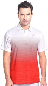 img 2 attached to SAVALINO Athletic Tennis Shirt Material Men's Clothing