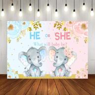 elephant backdrop background decorations supplies logo