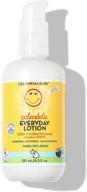 🌼 organic calendula everyday lotion by california baby - 8.5 oz, ideal moisturizer for sensitive skin, dryness relief for babies, post-bath and diaper care, quick absorption, non-greasy, 100% plant-based formula - usda certified logo