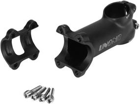 img 2 attached to 🚲 FOMTOR 31.8 Stem - 70mm, 90mm, 110mm Lengths with 17 Degree Rise - MTB Bike Handlebar Stem Riser, Ideal for Mountain Bikes, Road Bikes, BMX, MTB - Sleek Black Finish