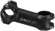 🚲 fomtor 31.8 stem - 70mm, 90mm, 110mm lengths with 17 degree rise - mtb bike handlebar stem riser, ideal for mountain bikes, road bikes, bmx, mtb - sleek black finish logo