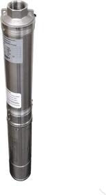 img 4 attached to 💦 High-Performance Hallmark Industries MA0414X-7 Deep Well Submersible Pump: 1 hp, 110V, 60 Hz, 33 GPM, 207' Head, Stainless Steel, 4" - Unparalleled Efficiency and Reliability