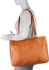img 1 attached to Средние просторные ручные сумки и кошельки для женщин от Piel Leather