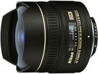 nikon af dx nikkor 10.5mm f/2.8g ed fixed zoom fisheye lens - auto focus for nikon dslr cameras logo