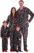 followme printed flannel family pajamas women's clothing logo