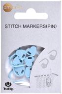 🌷 компания по производству тюльпановых игл tulip tulip stitch markers (7 шт.): сердце/синий - набор маркеров премиум-качества, легкие в использовании. логотип