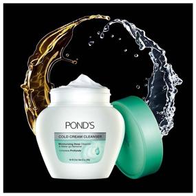 img 1 attached to Pond's Cold Cream Makeup Remover, 9.5 oz, Pack of 3