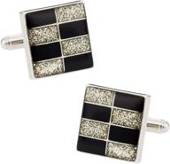 cuff daddy brick wall diamond cufflinks logo