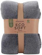 berkshire life ecosoft queen blanket logo